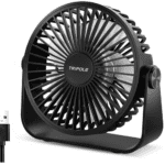 TriPole USB Desk Fan 4.5 Inches Portable Mini